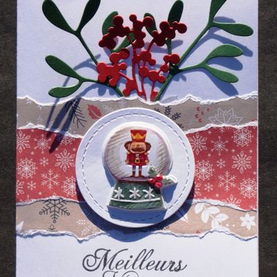 4 Cartes de voeux (4) à partir d'un modèle