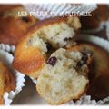 Muffins au lait concentré et raisins secs