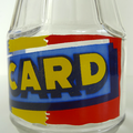 Objet Pub ... Carafe RICARD * Ancien Logo Bleu Jaune Rouge 