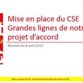 Après la journée internationale des travailleurs, au travail ! Au programme : réunion de négociation du passage au CSE