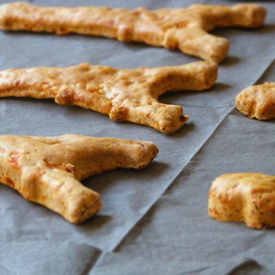 Sablés tour Eiffel à la carotte & aux épices