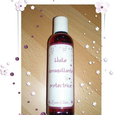 Huile démaquillante protectrice