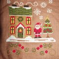 COUNTRY COTTAGE NEEDLEWORKS - Santa's Village