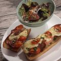 ღ " MIAM " Tarticlettes ( Des Tartines aux reste de raclette )