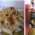 Penne aux legumes réhausser