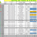 Programmation des 14 & 15 mars