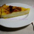 Tarte au flan vanillé