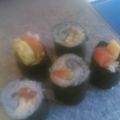 Mes premiers sushis