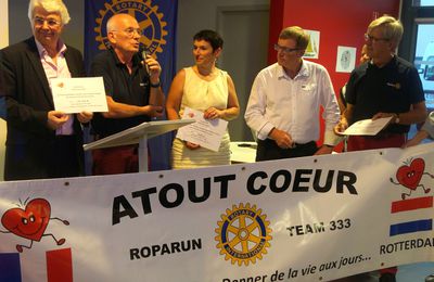 Soirée Remise des dons "Roparun"