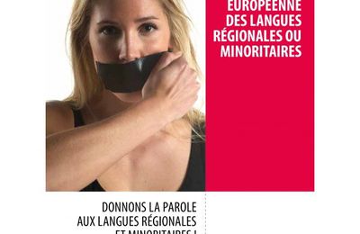 RATIFICATION française de la charte européenne des langues régionales: une pétition à signer jusqu'au 4 avril 2018