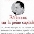 Réflexions sur la peine capitale, Camus