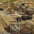 Evangelion : 3.0+1.0: Thrice Upon A Time - les décors et les trains