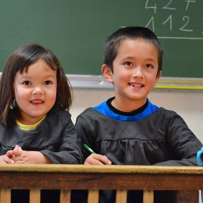 Kiara and William old School