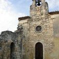 The Saint Raphaël's church in Solérieux