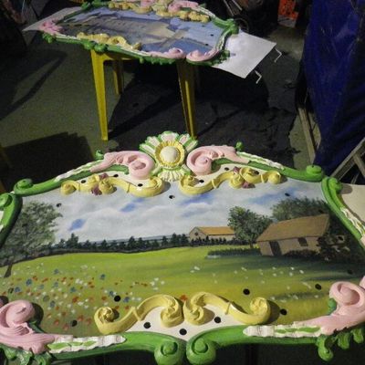 Rénovation Carrousel PEINTURE VAL