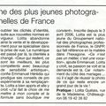 JOURNAL DE VITRE 11.05.2007