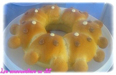 Brioche tête d'ours