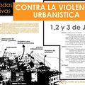 Jornadas contra la Violencia urbanística