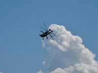 Le Tigre hélicoptère de combat franco-allemand.