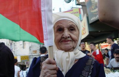 Manifestation quotidienne à Ramallah en soutien au peuple libanais et palestinien 