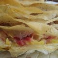 Tourtière Framboises Pommes à ma façon