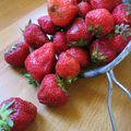 Confiture de fraises-rhubarbe