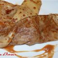 Crêpes sans gluten au caramel beurre salé