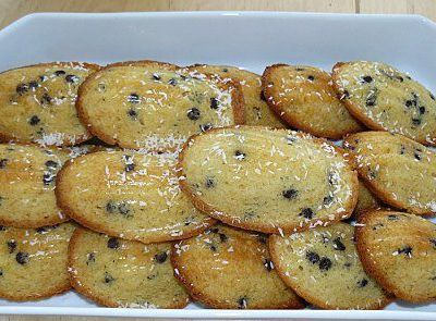 Madeleines au chocolat et noix de coco***