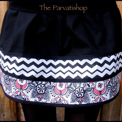 Mini jupe "Graphic patch"