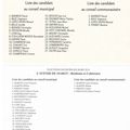 Candidats aux élections municipales de Marzy (mars 2014)