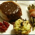 ღ " Miam " ☆ Pavés de Biche sauce Cacao et Groseilles ☆ 