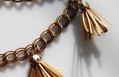 Inspirée par une lourd collier vintage