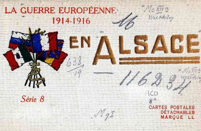 La guerre européenne en Alsace, 1914-1916