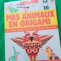 Mes animaux en origami de chez usborne