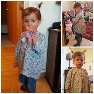 Et si l'habit faisait la petite fille modèle...... 