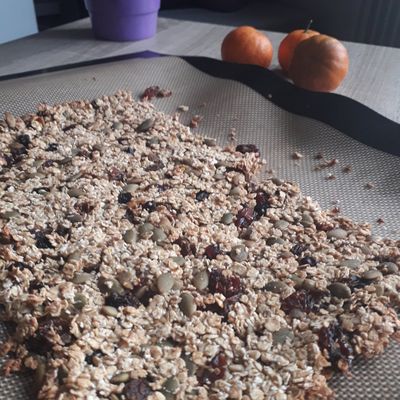Une barre de céréales maison sans matière grasse 