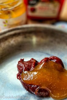 Maïs frais frit à la pâte de piment gochujang