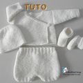 FICHE TRICOT BEBE, tuto bb, modèle layette à tricoter, explications en pdf