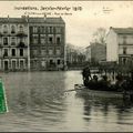 113 - Rue de Seine - Inondations 1910.