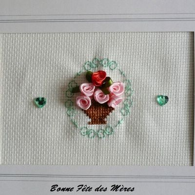 CARTE FETE DES MERES :POUR UNE MAMAN QUI AIME LES FLEURS