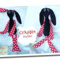 Doudou Lapin "TiCA" La crapule