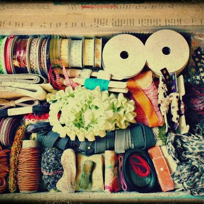 Custo d'une vieille boite de ménagère.