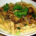 PENNE AUX CHAMPIGNONS