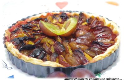 TARTE AUX QUETSCHES D'ALSACE