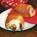 Pains au chocolat briochés