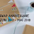 Swap anniversaire 2017-2018