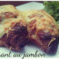 Croissant au jambon