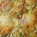 GRATIN DE COURGETTES AU BACON