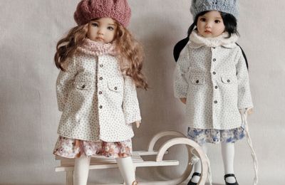 Les little Darlings en hiver