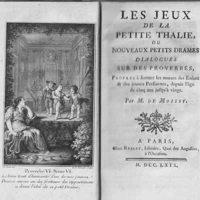 Alexandre Guillaume de Boissy, Les jeux de la petite Thalie